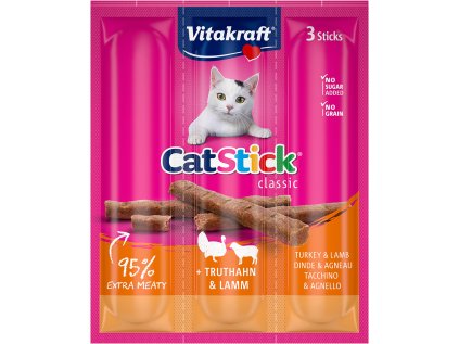 VITAKRAFT Cat Stick Clasic Turkey & Lamb 3ks