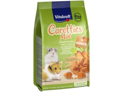 VITAKRAFT pochoutka Rodent Carotties mini Hamster 50g