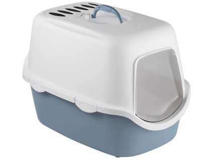 Zolux WC pre mačku CATHY kryté s filtrom modrá