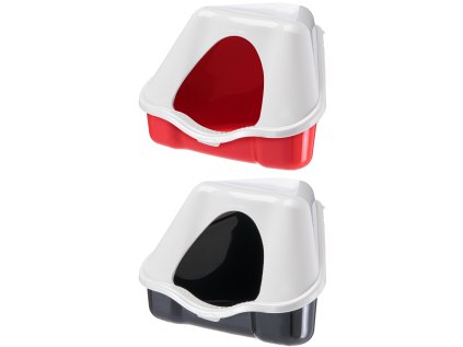 FERPLAST WC pro hlodavce NORA 1C kryté mix barev