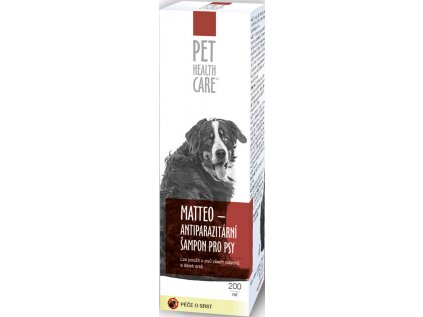 Šampon MATTEO antiparazitní pro psy 200ml PHC