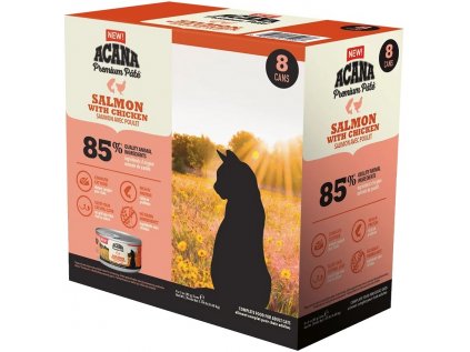 ACANA Cat Paté Salmon & Chicken 8x85g