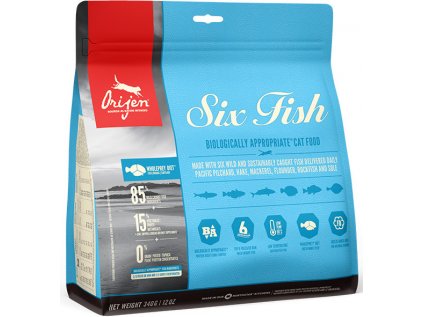 ORIJEN Cat Six Fish 340g