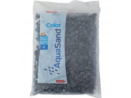 Zolux Akvarijní štěrk Color EKAI černý 1kg