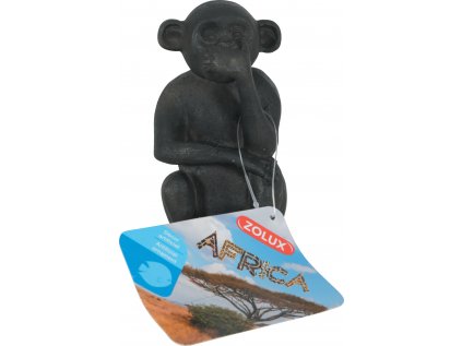 Zolux Akvarijní dekorace AFRICA Opička 3 18,3cm