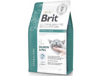 Brit VD Cat GF Care Sterilised 2kg