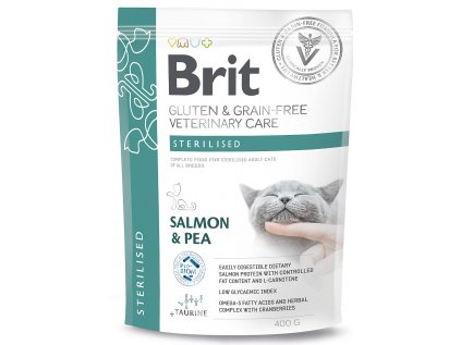 Brit VD Cat GF Care Sterilised 400g