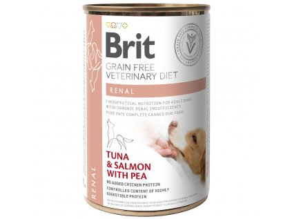 Brit VD Dog GF konz. Renal 400g