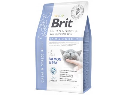 Brit VD Cat GF Care Calm&Stress Relief 2kg