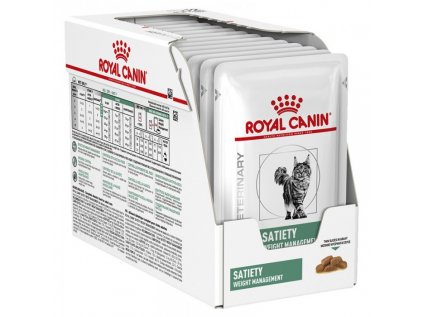 Royal Canin VD Feline Satiety Weight Management 12x85g