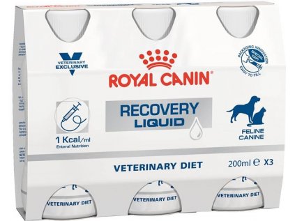 Royal Canin Veterinary Diet Recovery Liquid 3 x 0,2 l