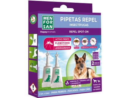 Menforsan Spot on pipety pro psy antipar. 2x1,5ml