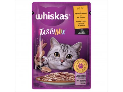 Whiskas Tasty Mix s jehněčím a krůtím ve šťávě 85g