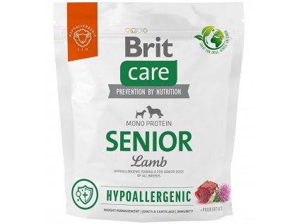 Brit Care Dog Hypoallergenic Senior 1kg