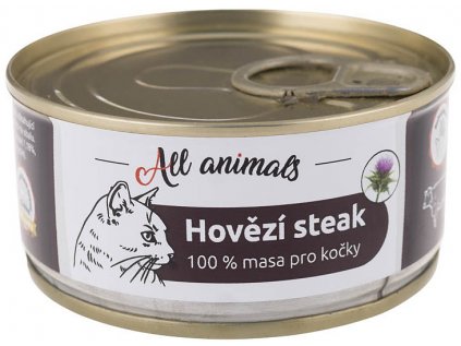 All Animals CAT hovězí steak 100g