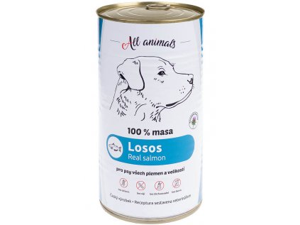 All Animals DOG losos mletý 1200g