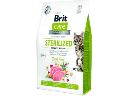 Brit Care Cat GF Sterilized Immunity Support 2kg