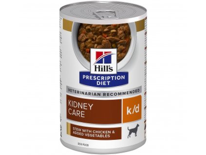 Hill's Can. PD K/D Kidney Chicken&Veg stew Konz.354g