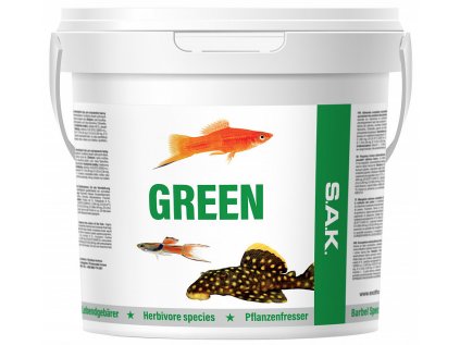 S.A.K. green 600 g (3400 ml) vločky