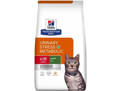 Hill's Fel. PD C/D Urinary Stress+Metabolic 1,5kg