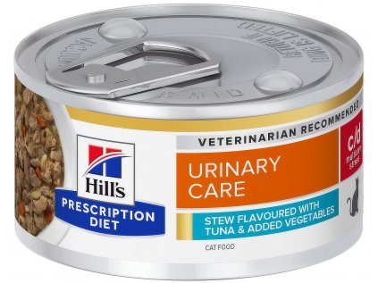 Hill's Fel. PD C/D UrinaryStress Tna&Veg stew Konz.82g