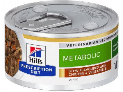 Hill's Fel. PD Metabolic Chicken&Veg stew Konz. 82g