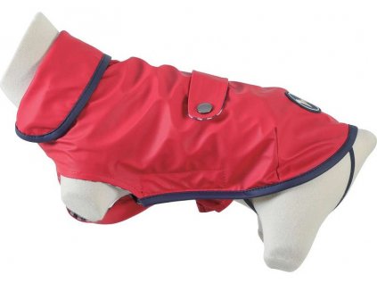 Obleček pláštěnka pro psy ST MALO červená 25cm Zolux