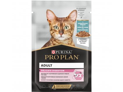 Purina ProPlan Cat kaps. Delicate Digestion Fisch 26x85g