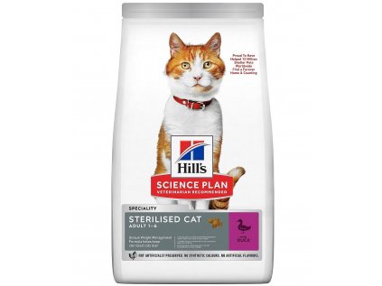 Hill's Fel. SP Adult Sterilised Cat Duck 1,5kg