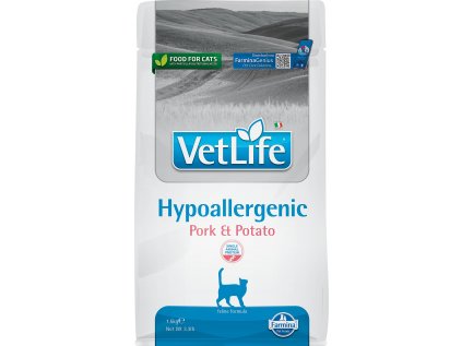 Vet Life Natural CAT Hypo Pork & Potato 400g