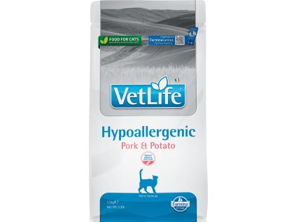 Vet Life Natural CAT Hypo Pork & Potato 1,5kg