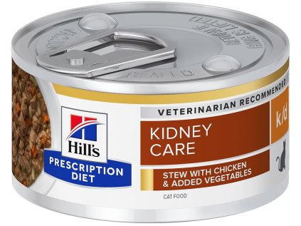 Hill's Fel. PD K/D Kidney Care Ckn&Veg stew Konz. 82g