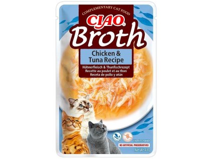 Churu Cat CIAO Broth Chicken&Tuna Recipe 40g