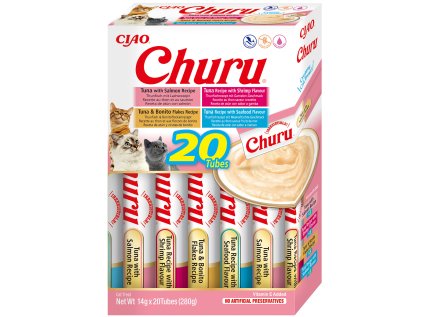 Churu Cat BOX Seafood Variety 20x14g