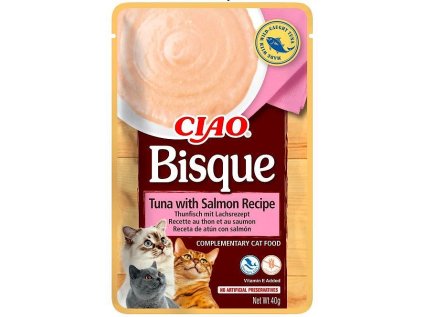 Churu Cat CIAO Bisque Tuna with salmon Recipe 40g