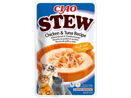 Churu Cat CIAO Stew Chicken&Tuna Recipe 40g