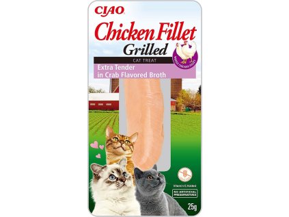 Churu Cat Chicken Fillet Extra in Crab Flav.Broth 25g