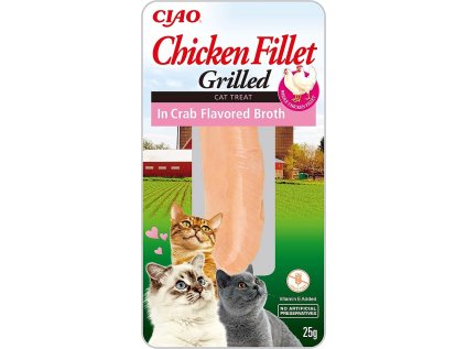 Churu Cat Chicken Fillet in Crab Flavored Broth 25g
