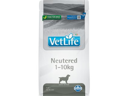 Vet Life Natural DOG Neutered 1-10kg 2kg