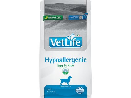 Vet Life Natural DOG Hypo Egg & Rice 2kg