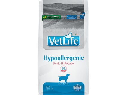 Vet Life Natural DOG Hypo Pork & Potato 2kg