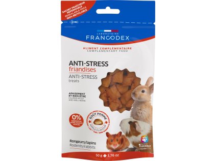 Francodex Pochoutka Anti-stress pro hlodavce 50g