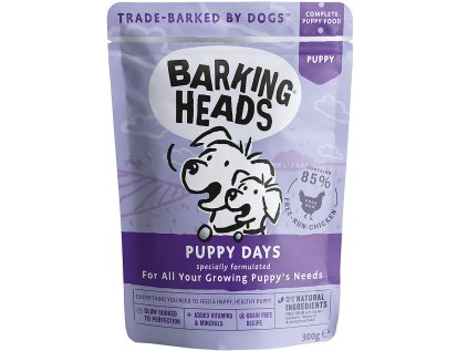 BARKING HEADS Puppy Days kapsička 300g