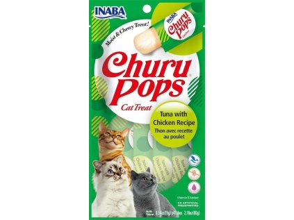 Churu Cat Pops Tuna with Chicken 4x15g