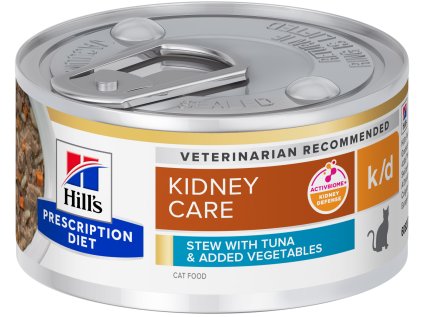 Hill's Fel. PD K/D Kidney Care Tuna&Veg stew Konz. 82g