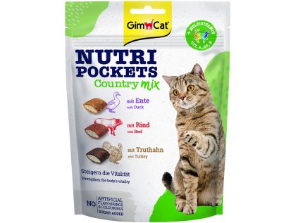 GIMCAT Nutri Pockets Country Mix 150 g