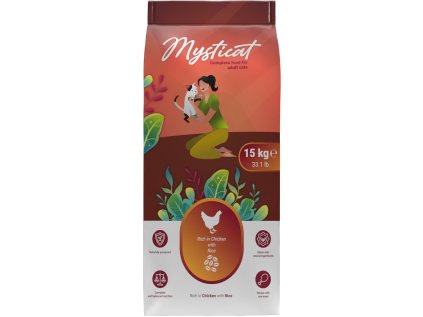 Kraftia MYSTICAT Adult Chicken & Rice 15kg