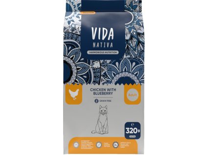 Kraftia VIDA NATIVA CAT Adult Chicken 320g