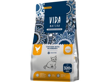 Kraftia VIDA NATIVA CAT Kitten Chicken 320g