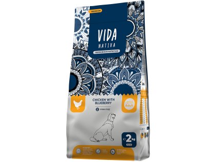 Kraftia VIDA NATIVA DOG Adult M/L Chicken 2kg